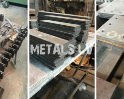 Metala Plaksnes Металлические Пластинки Steel Sheets 