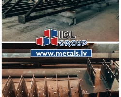 Metālapstrade Tērauda Detaļas Metaloobrabotka Detali Iz Metalla Metalworking Details From Black Steel 